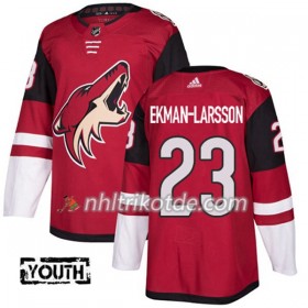 Arizona Coyotes Trikot Oliver Ekman-Larsson 23 Adidas 2017-2018 Maroon Authentic - Kinder